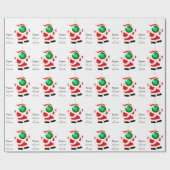 Geheime Kerstman Cadeaupapier (Vlak)