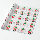 Geheime Kerstman Cadeaupapier (Uitgerold)