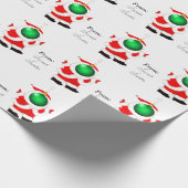 Geheime Kerstman Cadeaupapier (Hoek)