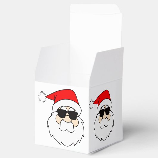 Geheime kerstman geschenkdoos bedankdoosjes (Geopend)