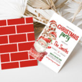 Geheime Kerstman Rendier Elf Kerstfeest Kaart