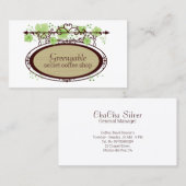 Geheime koffiewinkel van Cafe Visitekaartje (Voorkant / Achterkant)