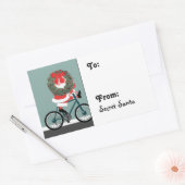 Geheime Label voor kerstcadeaus Rechthoekige stick (Envelop)