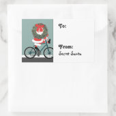 Geheime Label voor kerstcadeaus Rechthoekige stick (Tas)