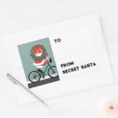 Geheime Label voor kerstcadeaus Rechthoekige stick (Envelop)