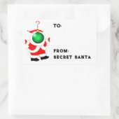 Geheime Labels voor Santa Gift (Tas)