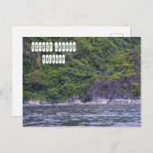 Geheime lagune in El Nido Palawan Briefkaart (Voorkant / Achterkant)