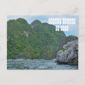 Geheime lagune in El Nido Palawan Briefkaart (Voorkant)