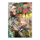 Geheime letter  digitale collage foto afdruk (Voorkant)