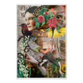 Geheime letter  digitale collage perfect poster (Voorkant)