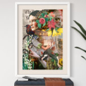 Geheime letter  digitale collage perfect poster