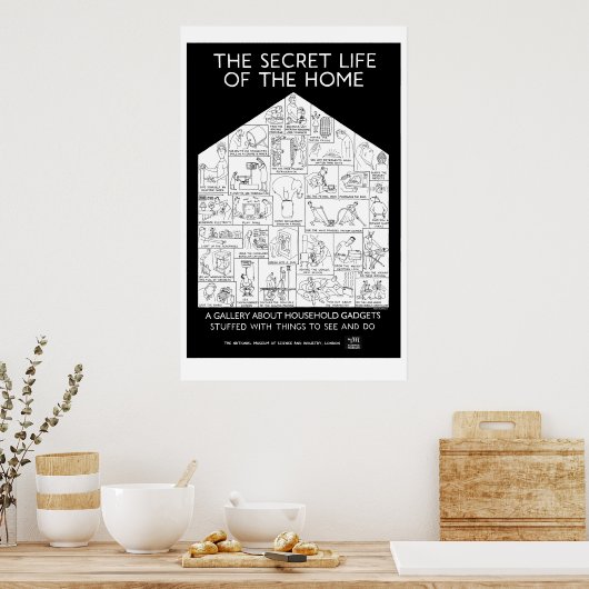 Geheime levensduur van het poster van herkomst (Keuken)