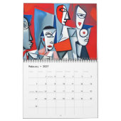 Geheime liefhebbers kunstkalender kalender (Feb 2027)