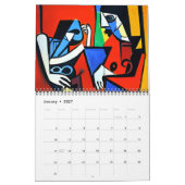 Geheime liefhebbers kunstkalender kalender (Jan 2027)