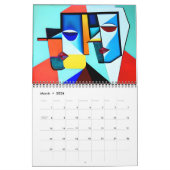 Geheime liefhebbers kunstkalender kalender (Mar 2026)