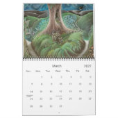 Geheime maan Art Agenda 2011 Kalender (Mar 2027)