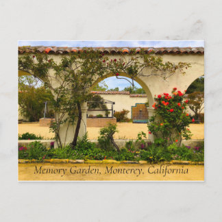 Geheime Memory Garden Monterey California Briefkaa Briefkaart