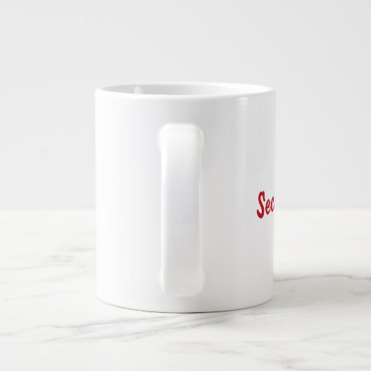 Geheime Mok kerstkerstcadeau (Achterkant)