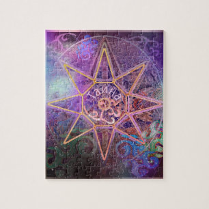 Geheime Nebula Star Map Elegant Mandala in het Paa Legpuzzel