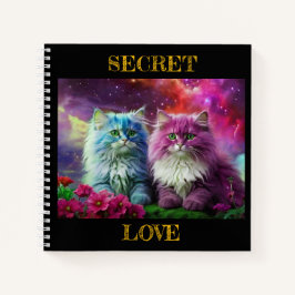 Geheime notitieboek voor kattenliefhebbers