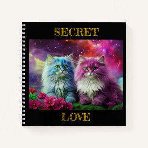 Geheime notitieboek voor kattenliefhebbers