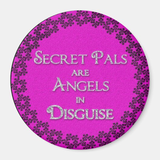 Geheime Pal Magneet - Rond (Voorkant)