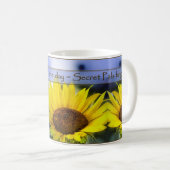 Geheime Pal - Mok voor zonnebloemen (Voorkant rechts)