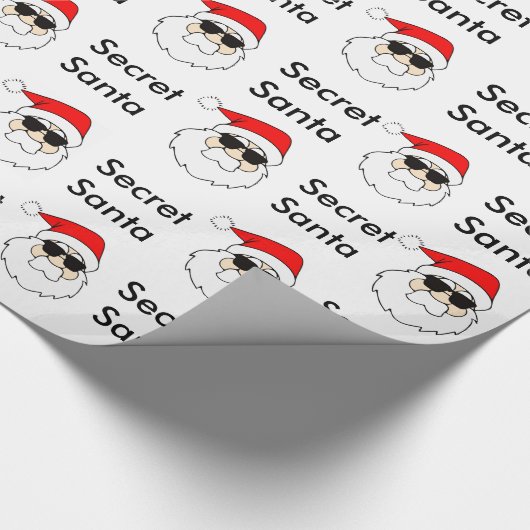 Geheime pap voor kerstwinkels cadeaupapier (Hoek)