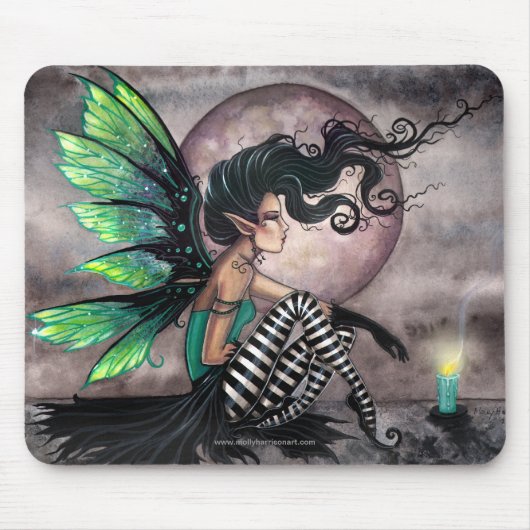 Geheime plaats Gothic Fairy Mousepad Muismat (Voorkant)
