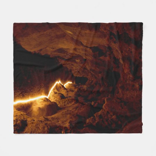 Geheime Portugese tunnel Fleece Deken (Voorkant (Horizontaal))