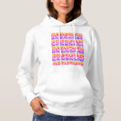 Geheime QR Code Print Dames Classic Hoodie: Unvei Hoodie (Voorkant)
