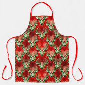 Geheime rendieren van de kerstman schort (Voorkant)