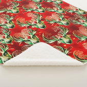 Geheime rendieren van de kerstman sherpa deken (3/4)