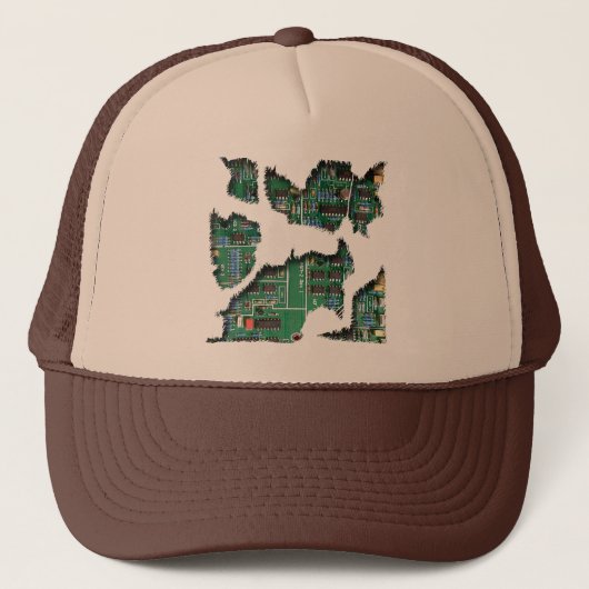 Geheime Robot Trucker Pet (Voorkant)