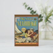 Geheime Romance voor zeescheepvaart Briefkaart (Staand voorkant)