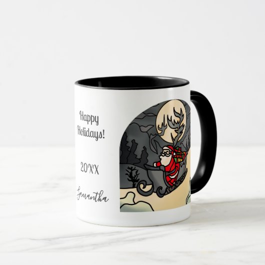 Geheime Rustieke Vakantieclausule Mok (Voorkant rechts)