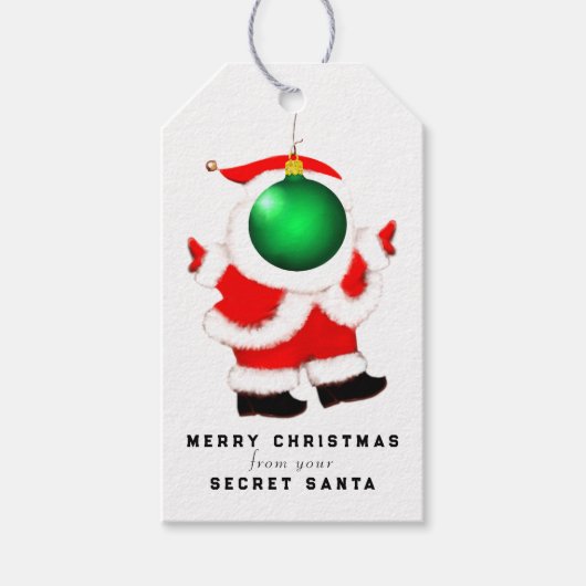 Geheime Santa Cadeaulabel (Voorkant)