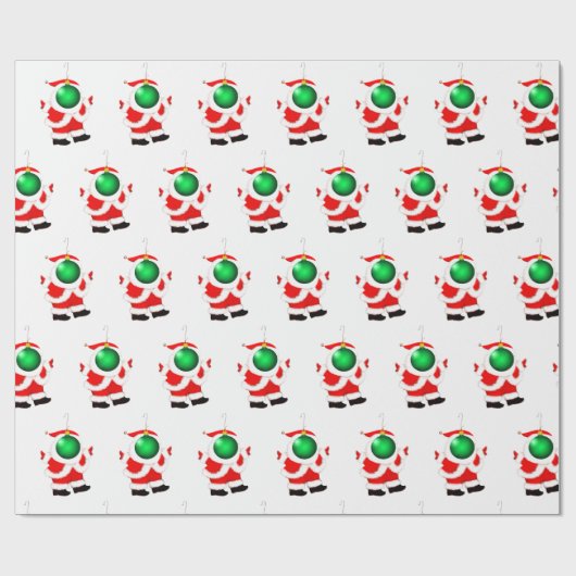 Geheime Santa Cadeaupapier (Vlak)