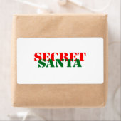 Geheime Santa Etiket (Insitu)