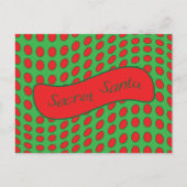 Geheime Santa Feestdagenkaart (Voorkant)