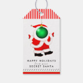 Geheime Santa Humor Cadeaulabel (Voorkant)