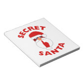 Geheime Santa Notitieblok (Schuin)