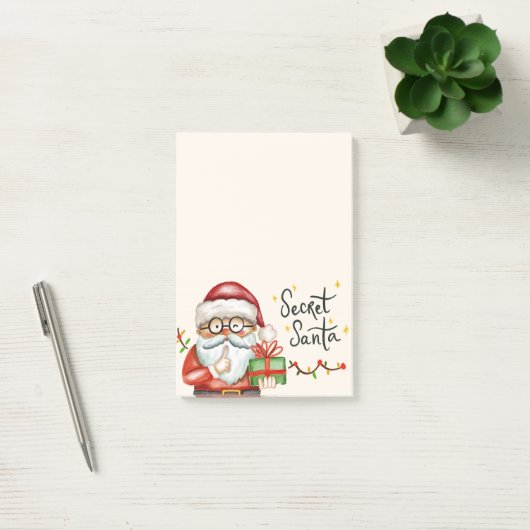 Geheime Santa Post-it® Notes (Kantoor)