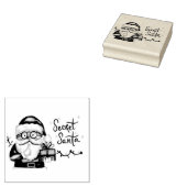Geheime Santa Rubberstempel (Gestempeld)