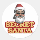 Geheime Santa vel van stickers (Voorkant)