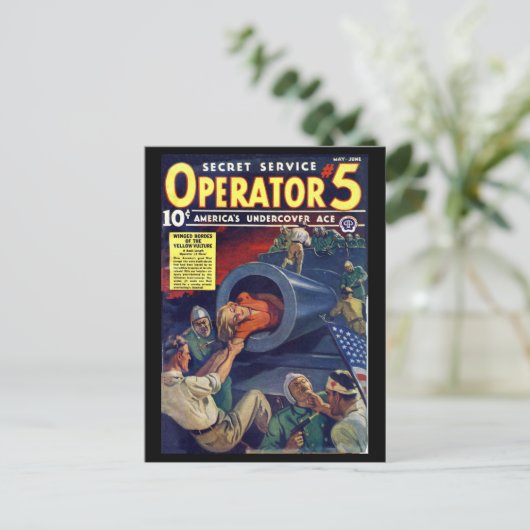 Geheime serviceoperator 5 - mei-jun 1939a_Pulp Art Briefkaart (Staand voorkant)