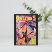 Geheime serviceoperator 5 - nov-dec 1937a_Pulp Art Briefkaart (Staand voorkant)