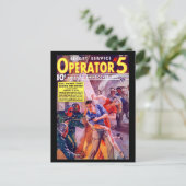 Geheime serviceoperator 5 - nov-dec 1938a_Pulp Art Briefkaart (Staand voorkant)