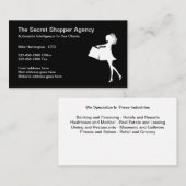 Geheime Shopper Business Services Visitekaartje (Voorkant / Achterkant)
