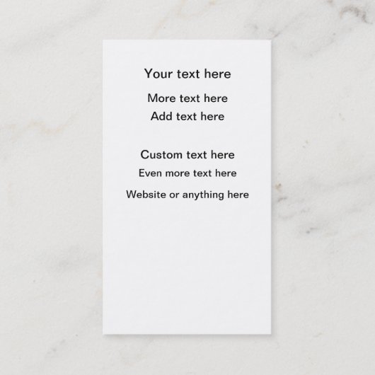 Geheime shopper Theme Double Side  Visitekaartje (Achterkant)